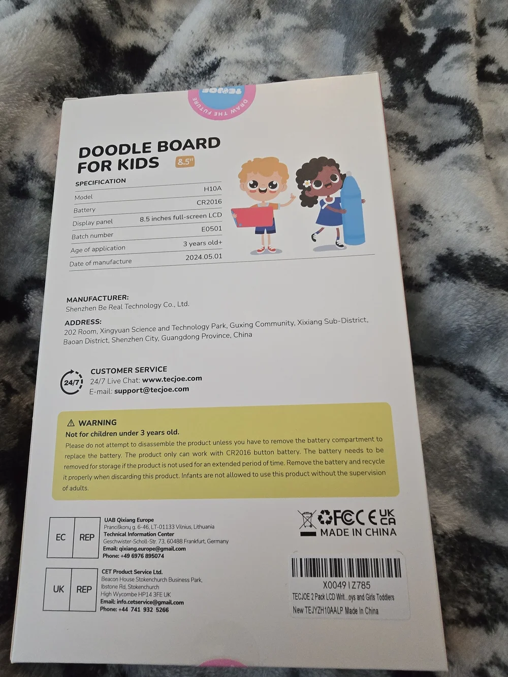 Toddle Draw The Future Doodle Board 8.5